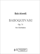 Baboquivari Orchestra sheet music cover